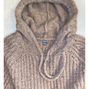 Aerie | Speckled Knit Sweater Hoodie size S